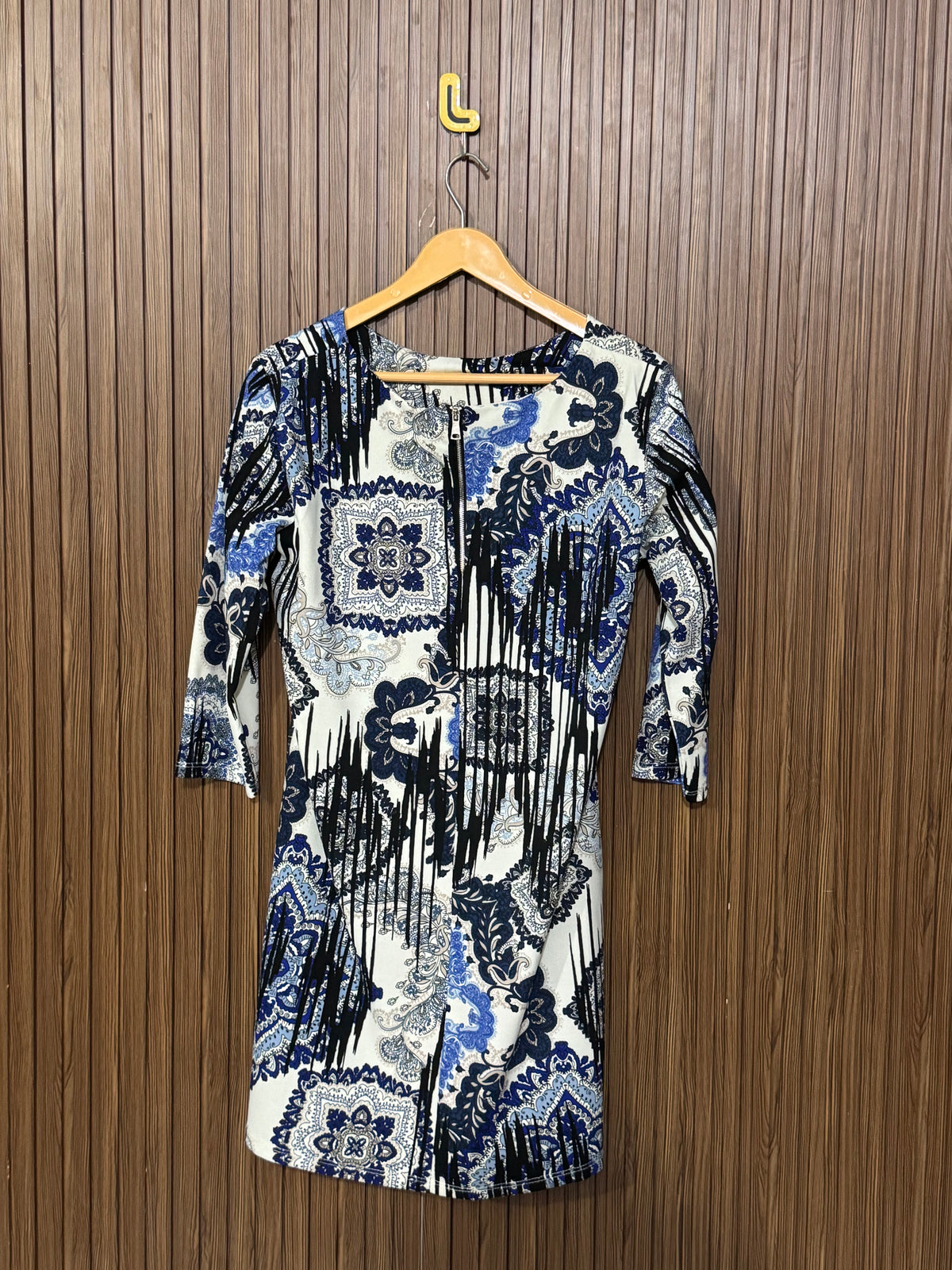 Chest 19 Length 33 Fabric Silk Cotton Tunic Style Long Top