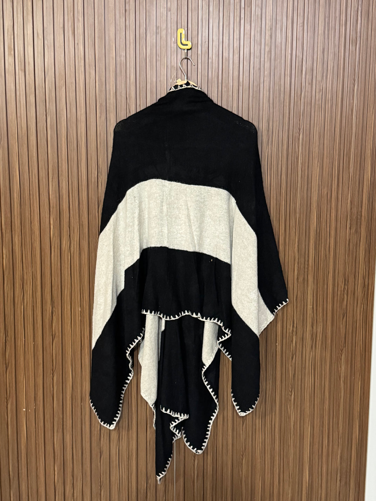 Cute Wool Cape Shawl