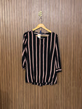 Chest 21 Length 25 Fabric Linen Line Shirt