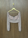 Chest 18 Length 14 Modern crop top