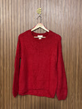 Chest 19 Length 24 White Sweater