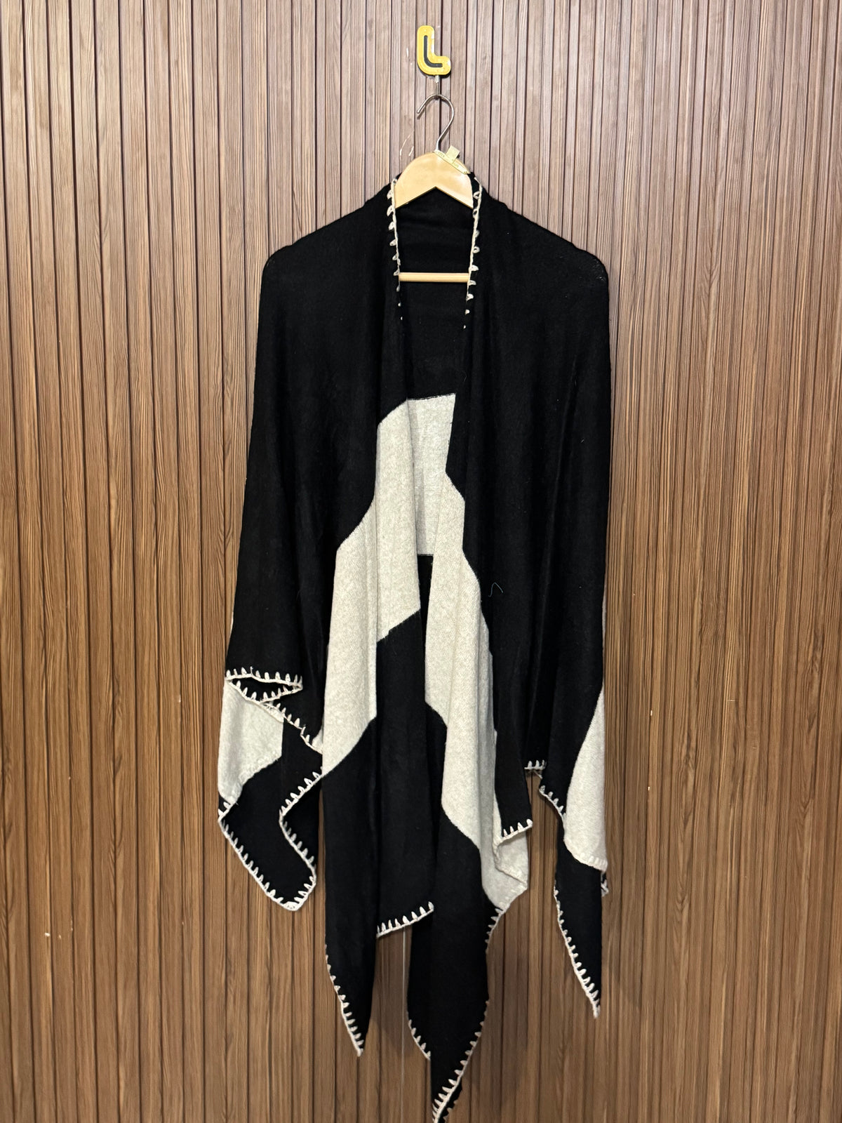 Cute Wool Cape Shawl