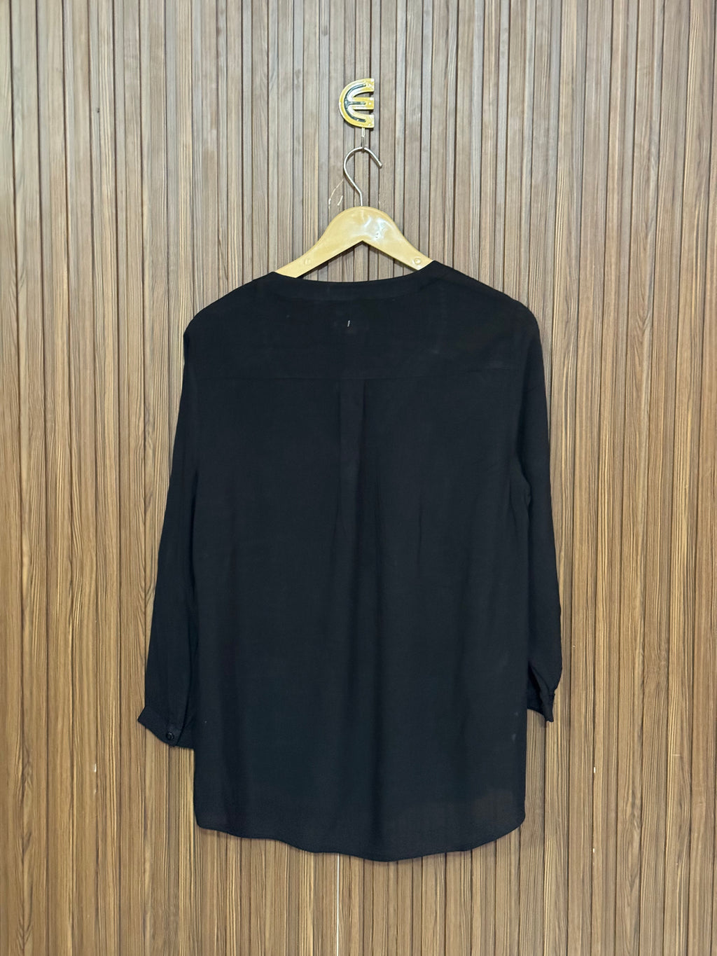 Chest 19 Length 25 Fabric Silk Stripe Top