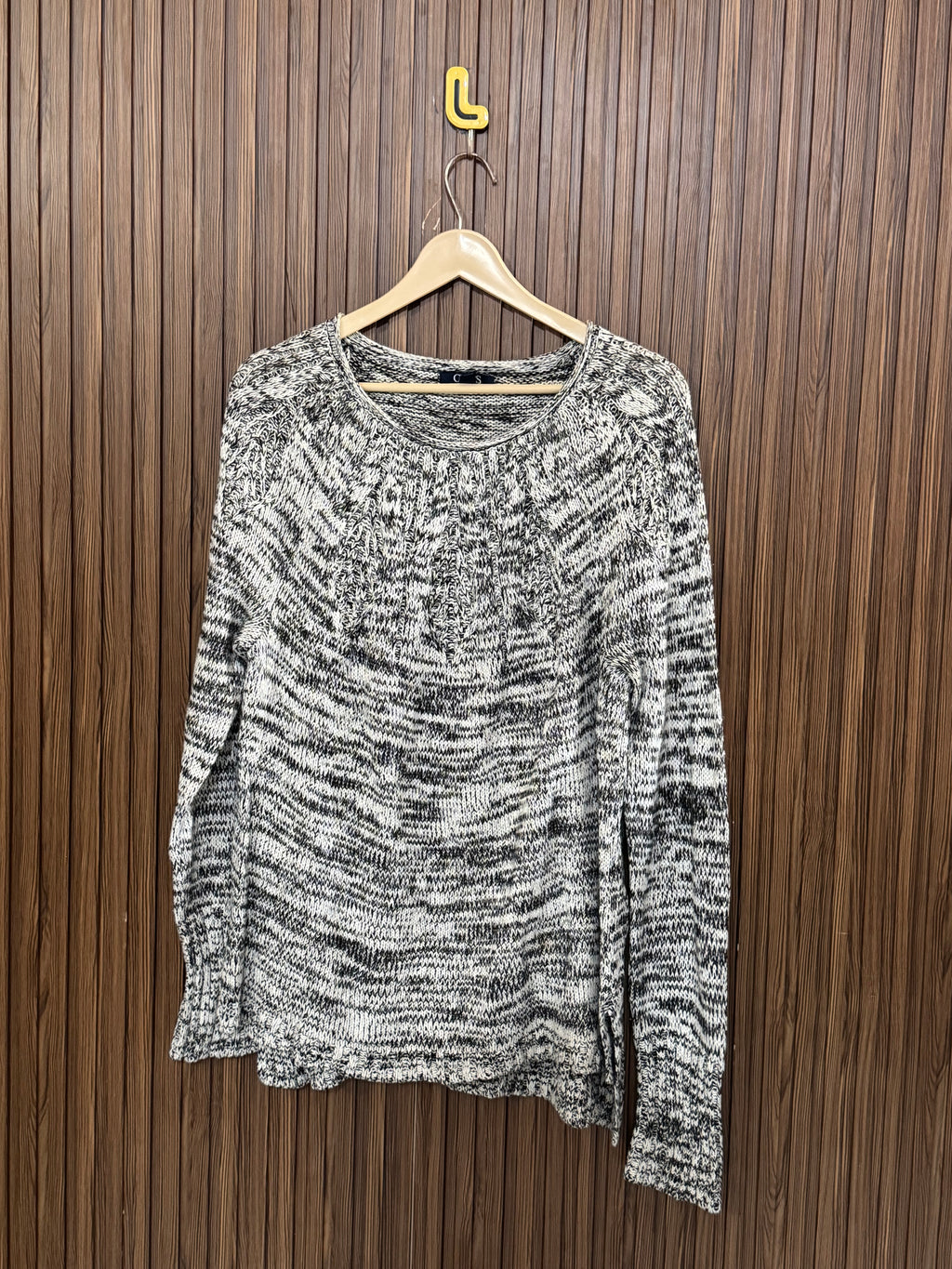 Chest 21 Length 28 Cedar Heavy Sweater