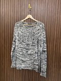 Chest 21 Length 28 Cedar Heavy Sweater