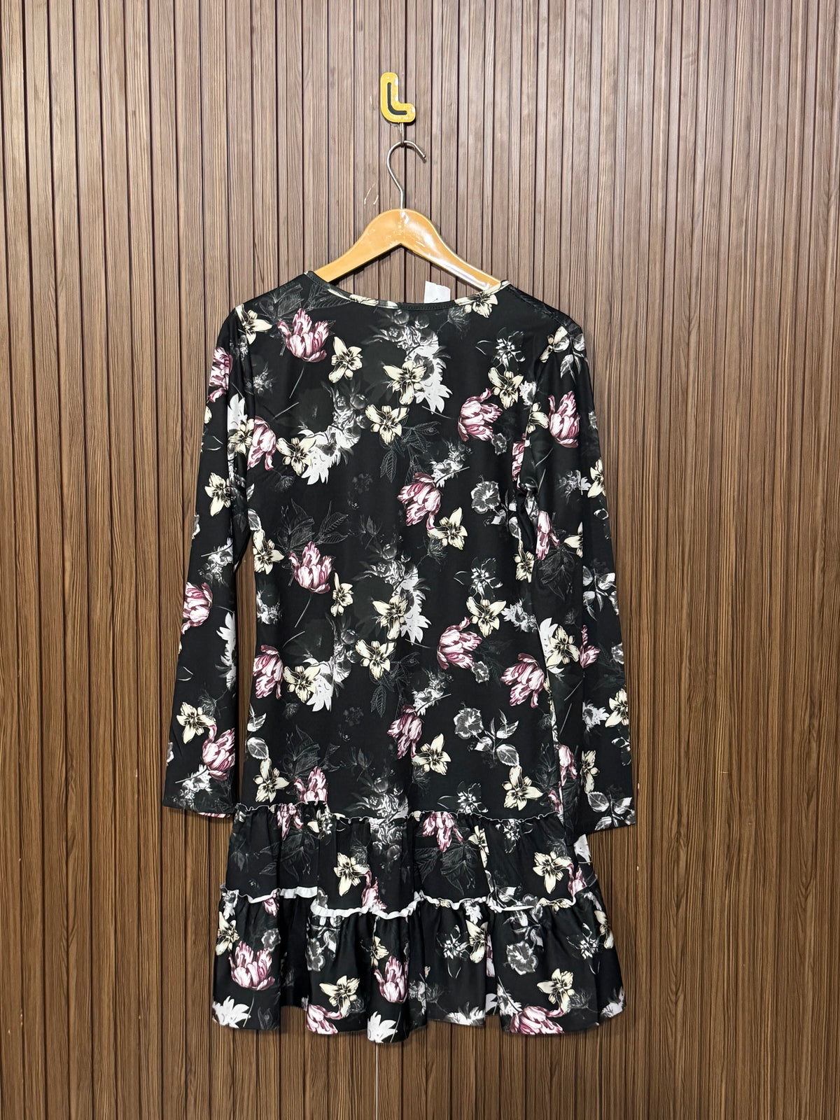 Chest 23 Length 33 Fabric Shifon Longline Fitted Top