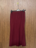 Waist 28 to 30 Length 36 Fabric Silk Daily Style Skirt