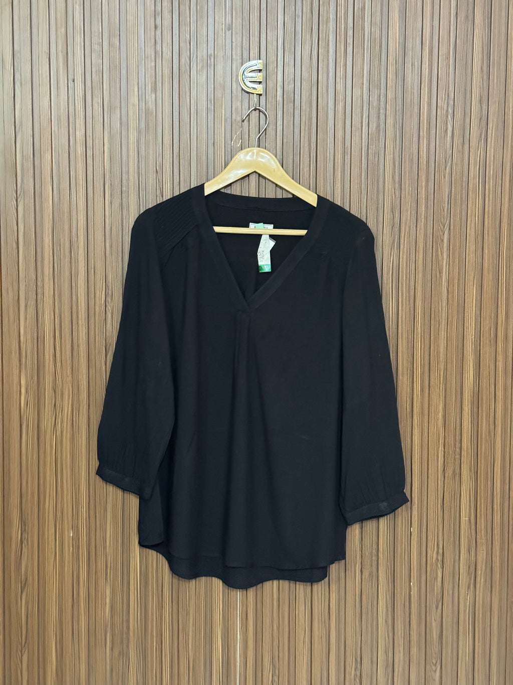 Chest 19 Length 25 Fabric Silk Stripe Top