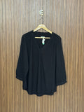 Chest 19 Length 25 Fabric Silk Stripe Top