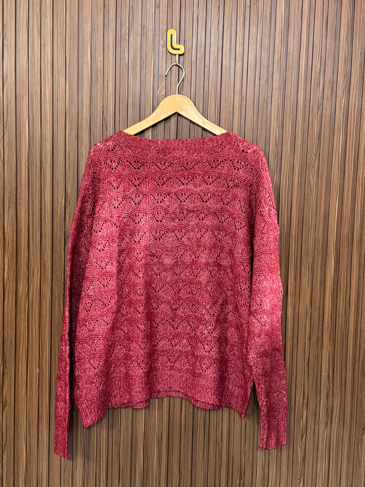 Chest 24 Length 24 Amber Heavy Sweater