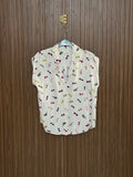 Chest 20 length 22 Fabric Loan White Novelty
