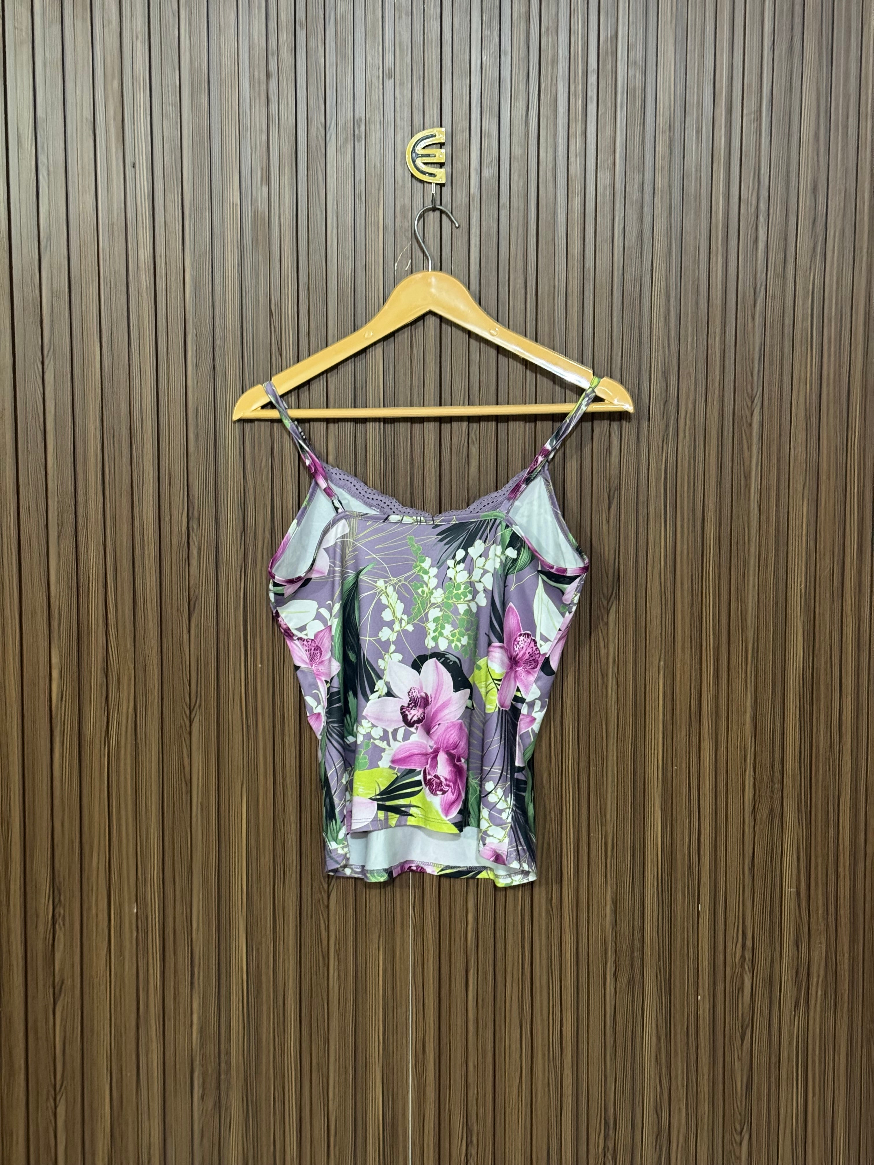 Chest 16 Length 21 Sleek Style crop top