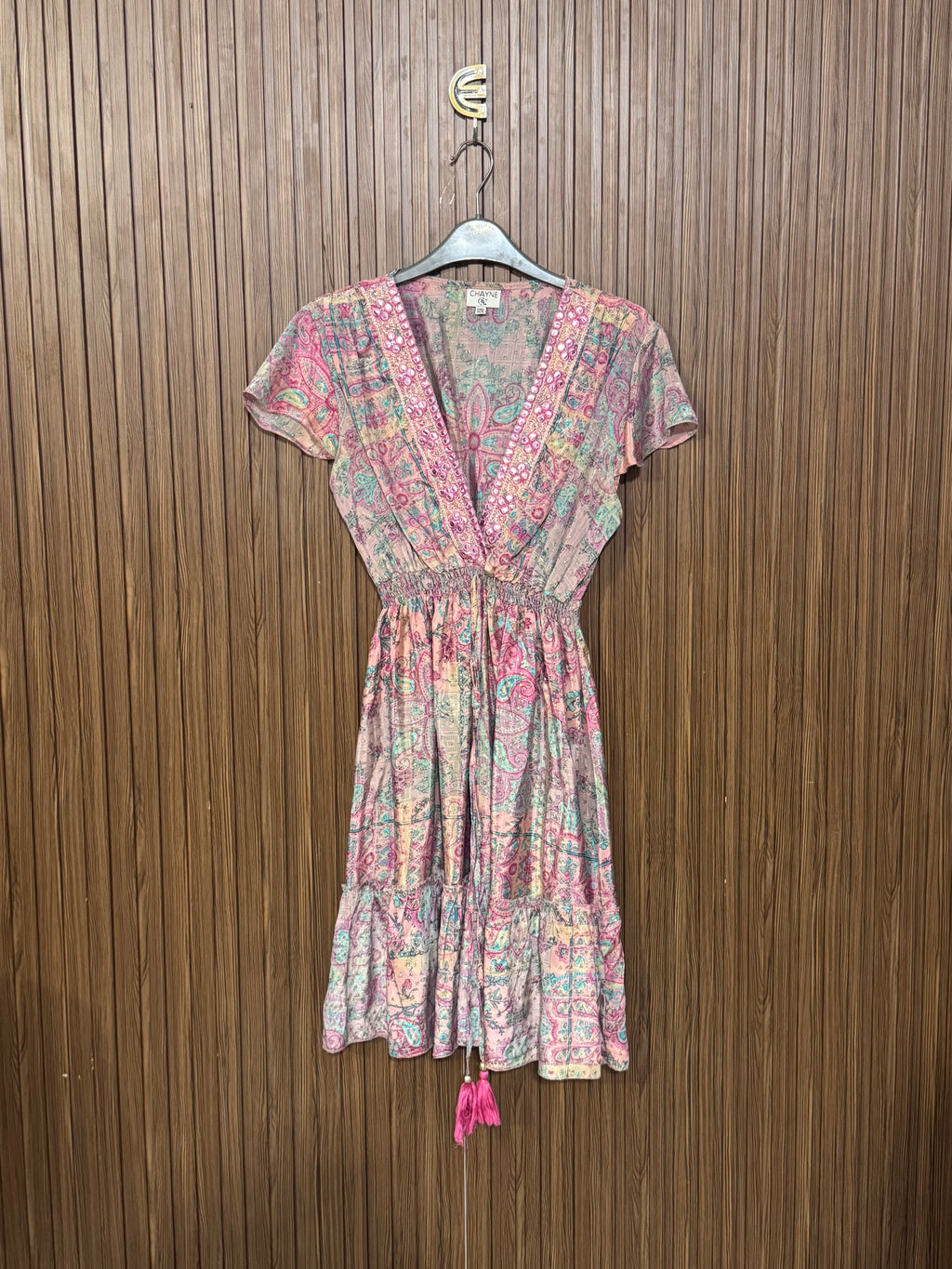 Chest 15 Length 24 Fabric Silk Fresh Style