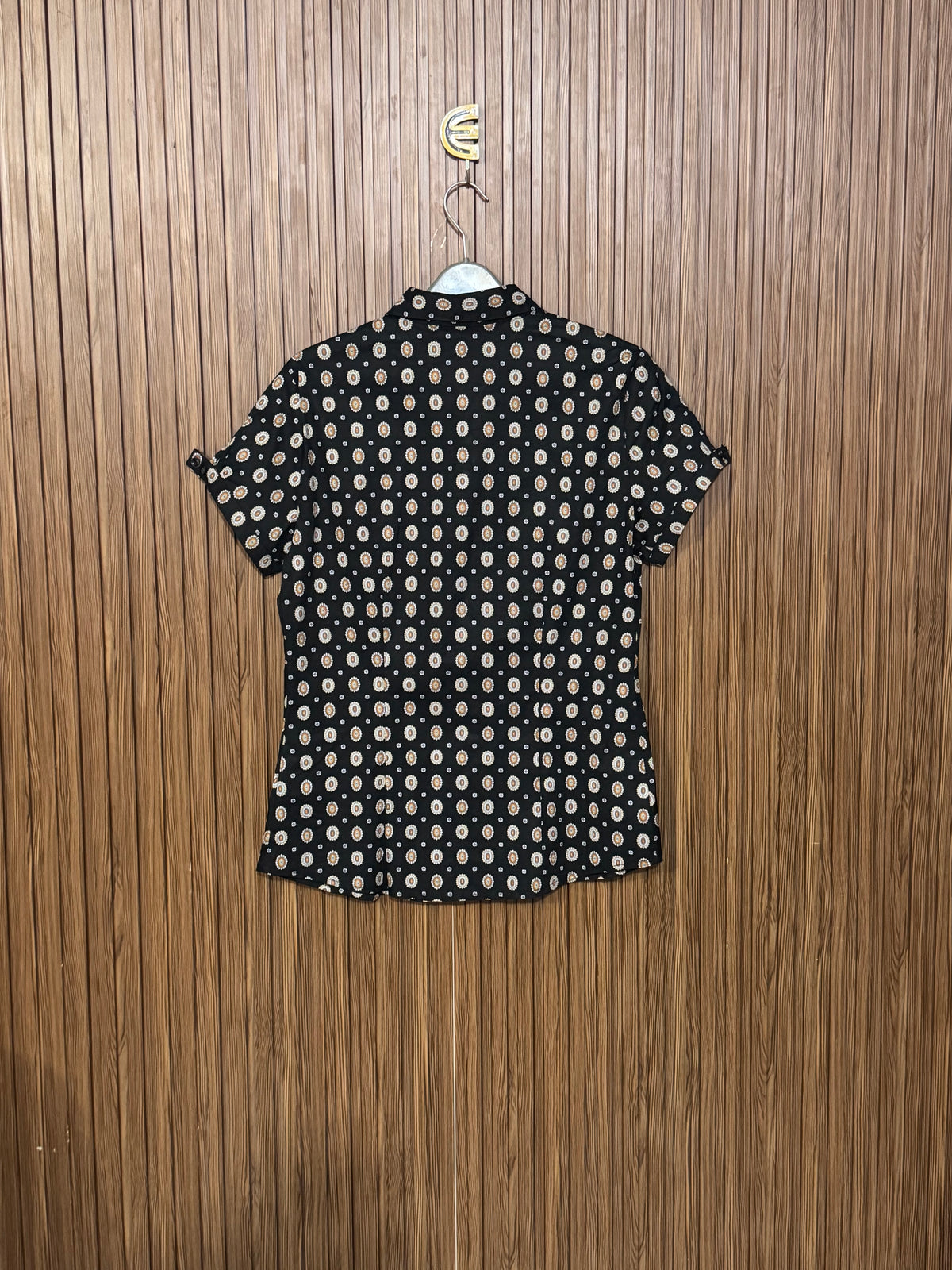 Chest 17 Length 24 Fabric Silk Cotton Black Mood
