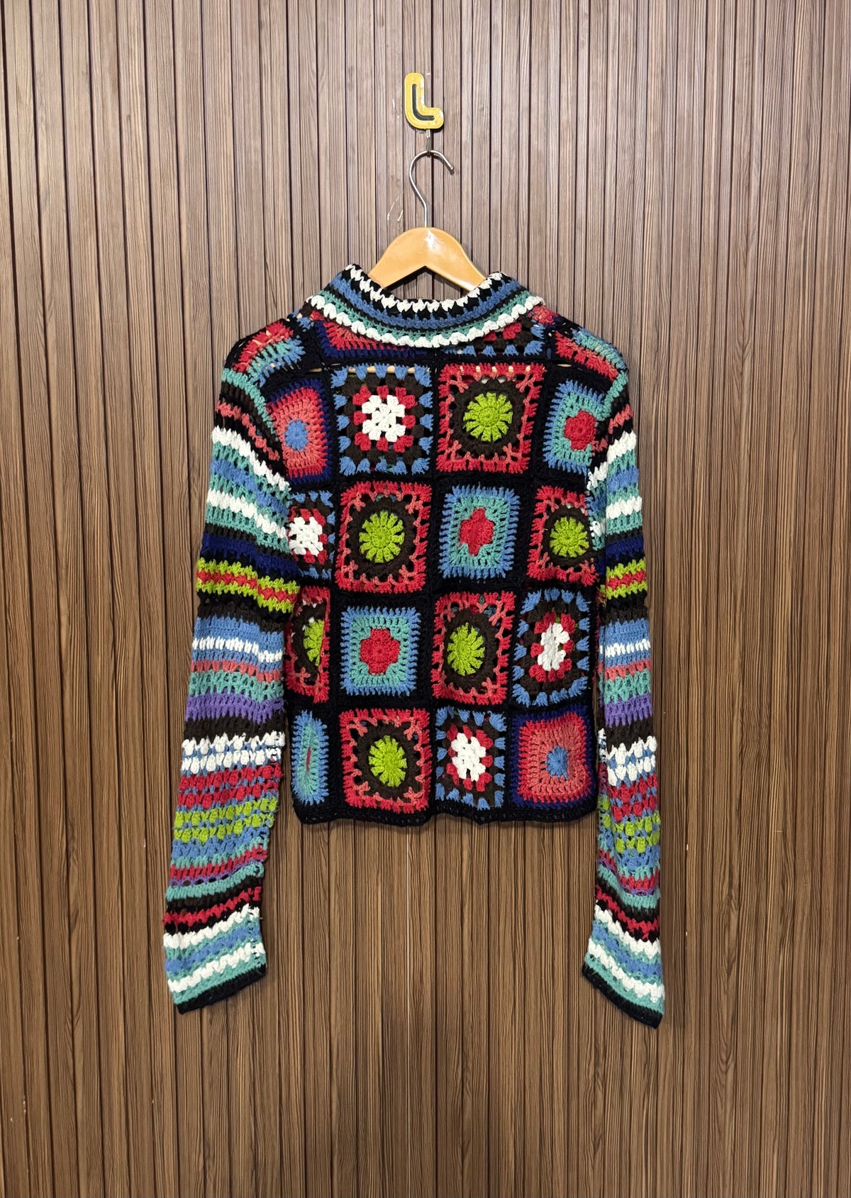 Chest 19 Length 20 Pearl Heavy Sweater