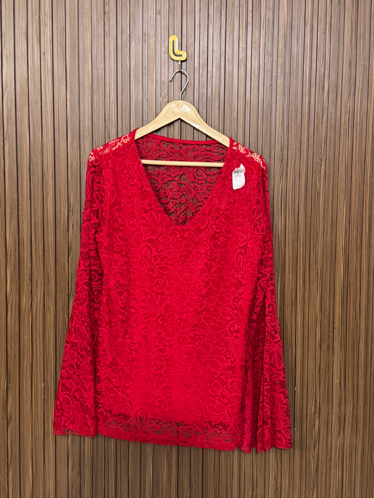 Chest 20 Length 27 Fabric Silk Net Cross Neck Full Sleeves