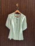 Chest 21 Length 25 Fabric Silk Printed Midi