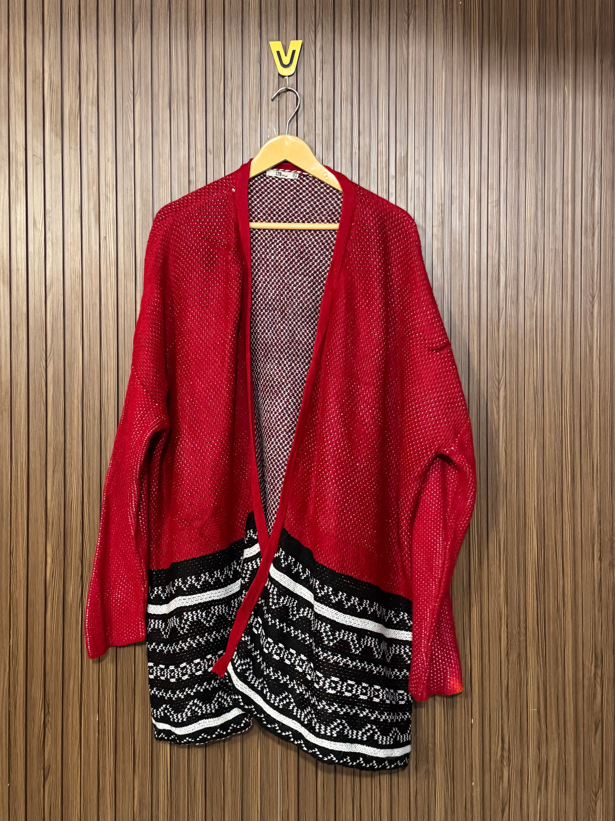 Chest Medium Length 34 Longline Front Open