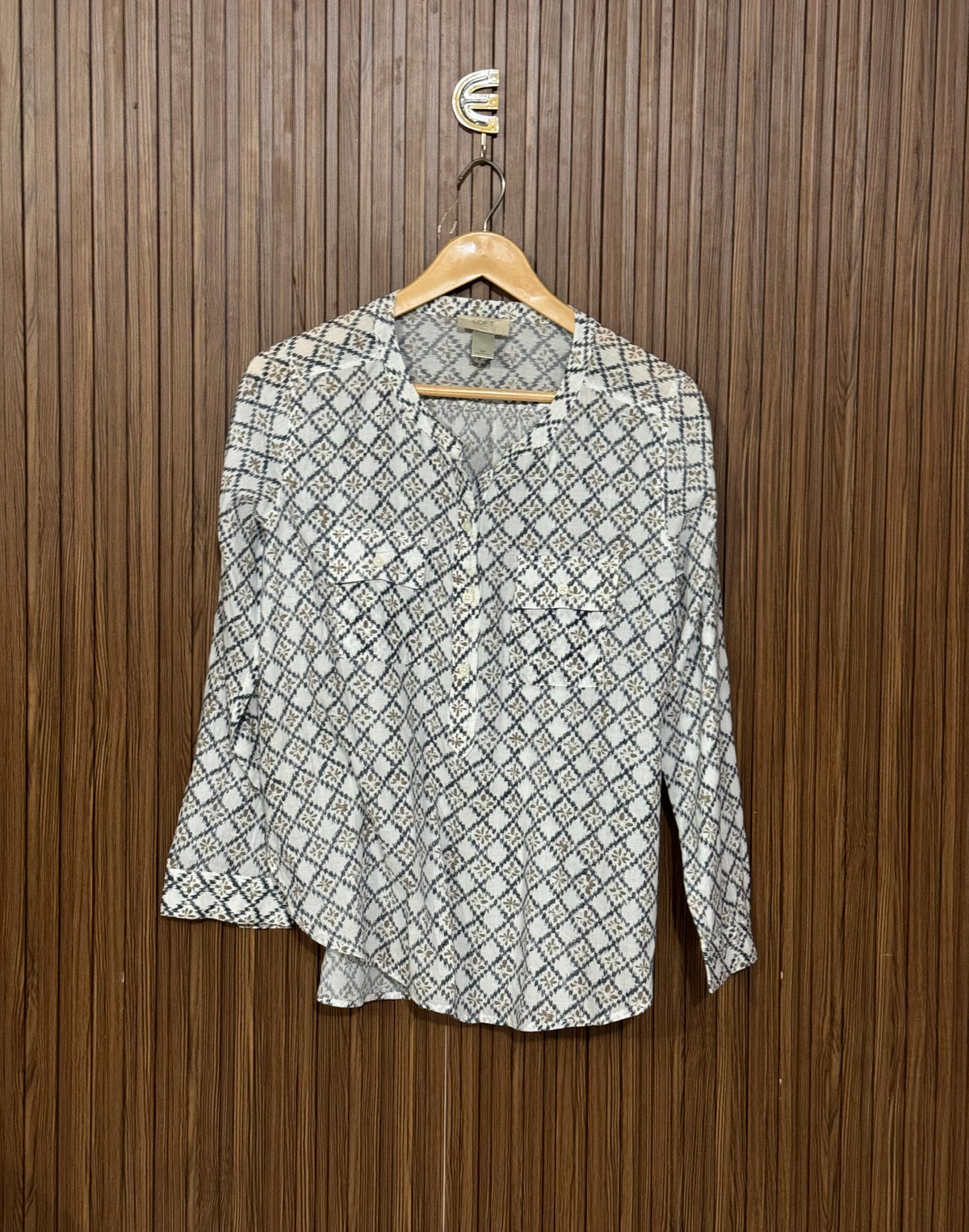 Chest 19 Length 25 Fabric Lilen V Neck