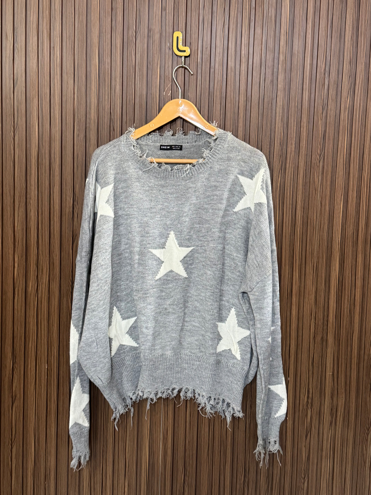 Chest 28 Length 24 Cloud Heavy Sweater