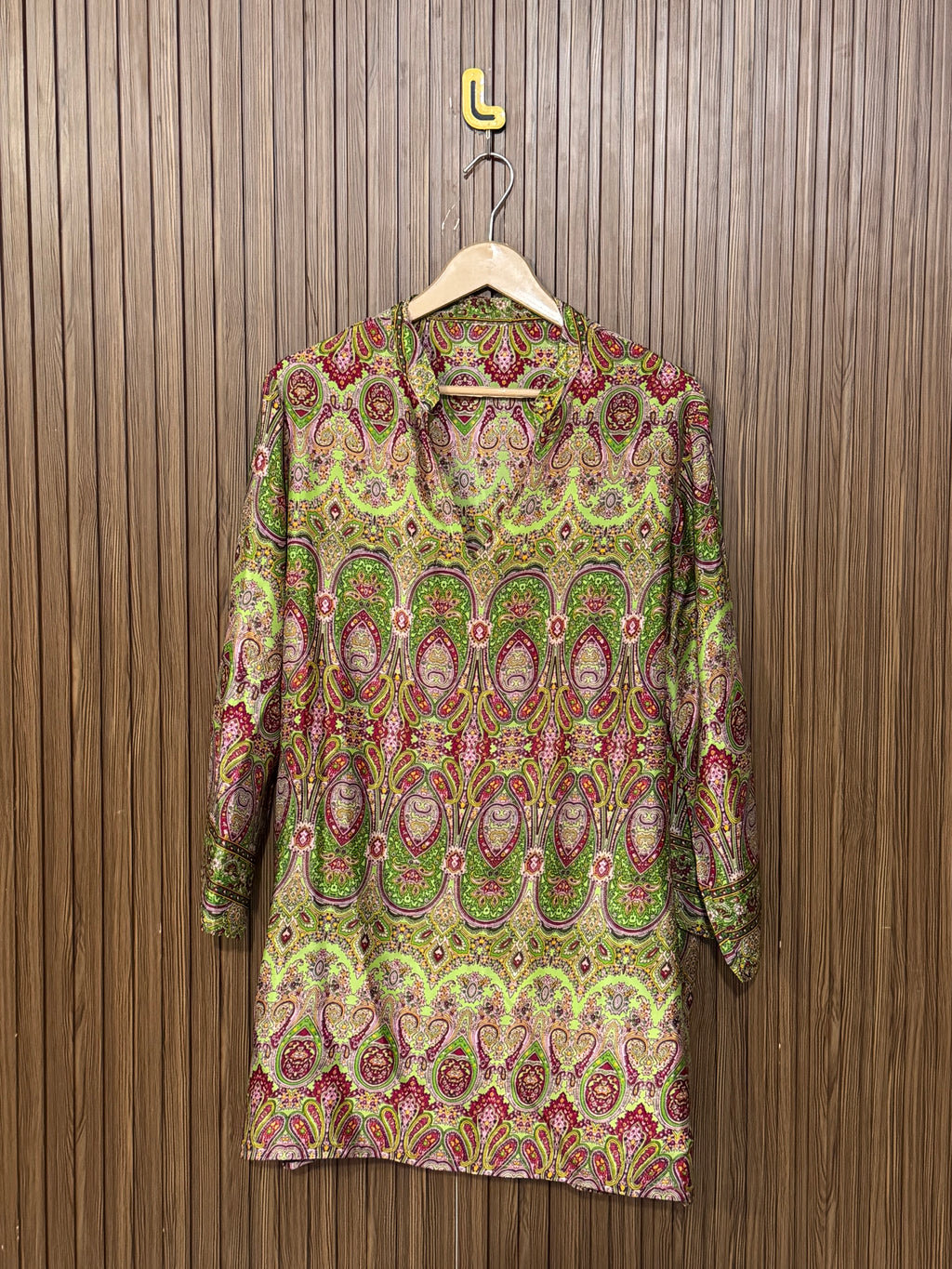 Chest 23 Length 31 Fabric Silk Shifon Loose Fit Full Sleeves