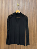 Chest 18 Length 25 Cable Knit Winter Top