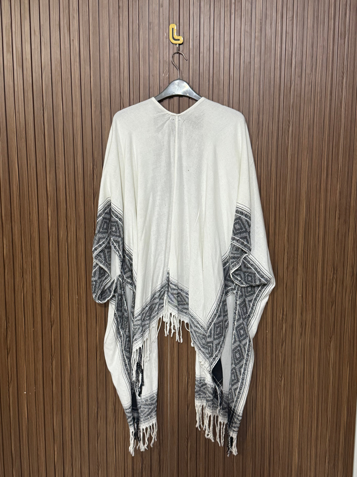 Western Button Cape Shawl