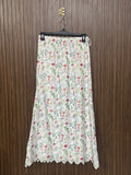 Waist 30 to 32 Length 37 Fabric Soft Cotton A-Line Skirt