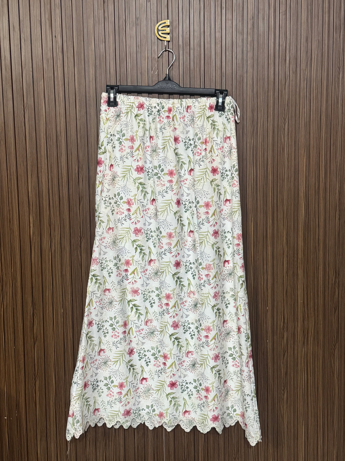 Waist 30 to 32 Length 37 Fabric Soft Cotton A-Line Skirt