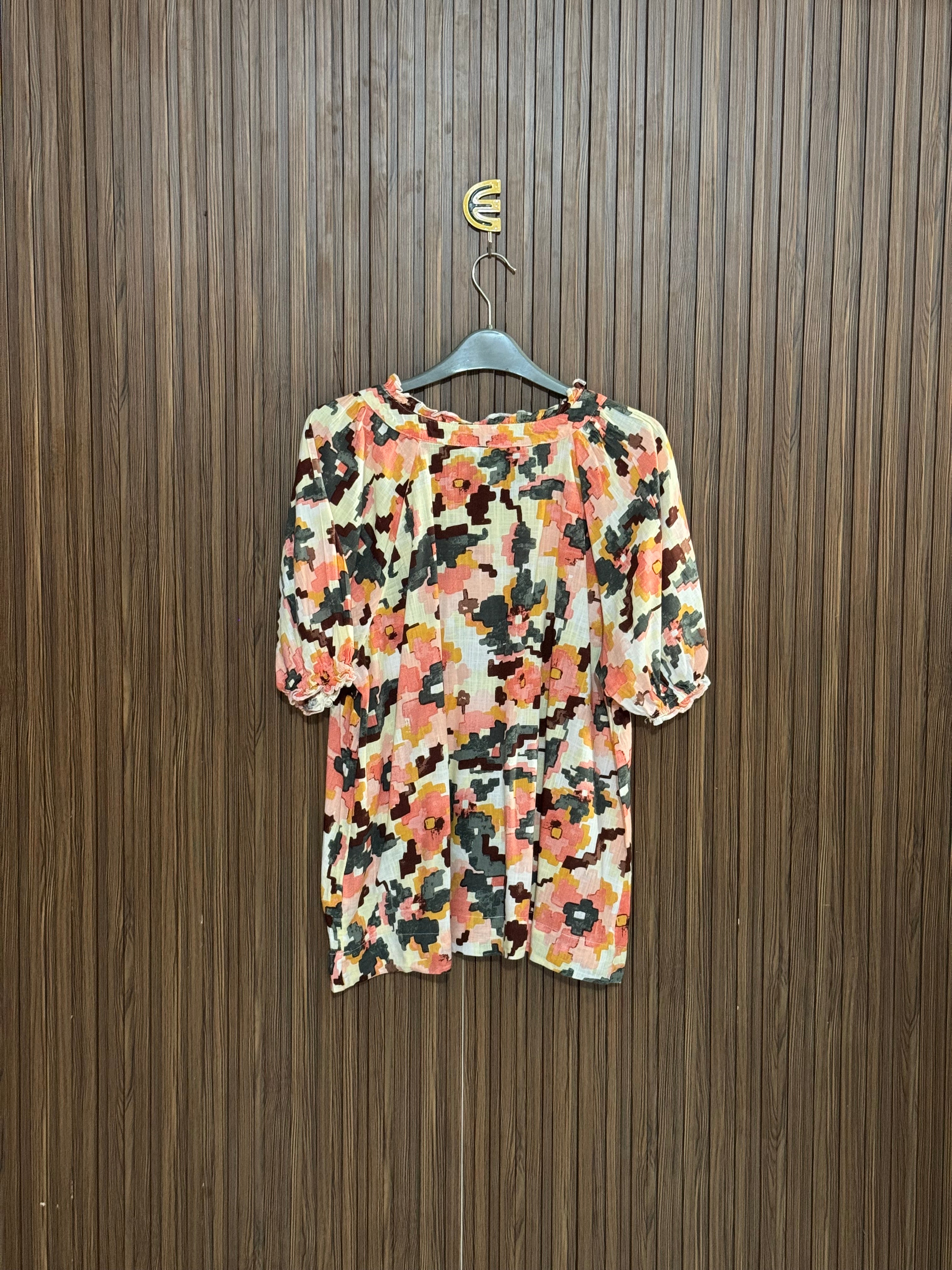 Chest 20 length 25 Fabric Shifon Flower Printed