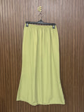 Waist 32 to 34 Length 36 Fabric Silk Flare Fit Skirt