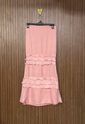 Waist 30 to 32 Length 39 Fabric Linen Long Skirt