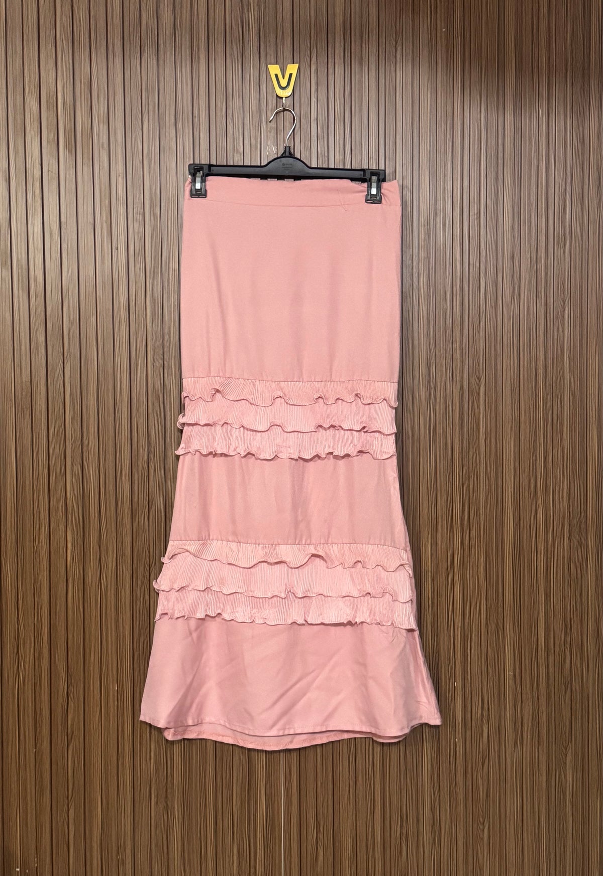 Waist 30 to 32 Length 39 Fabric Linen Long Skirt