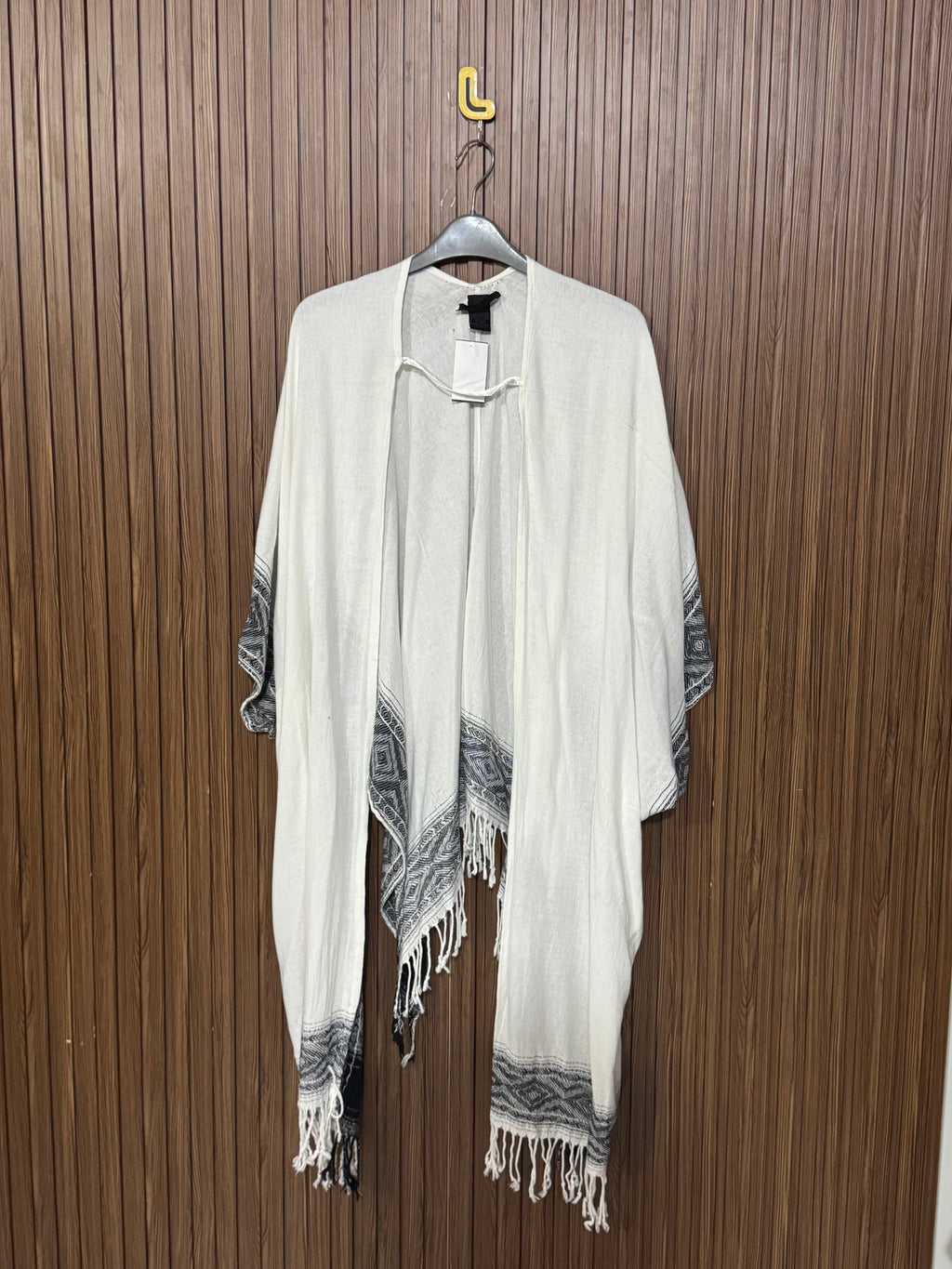 Western Button Cape Shawl