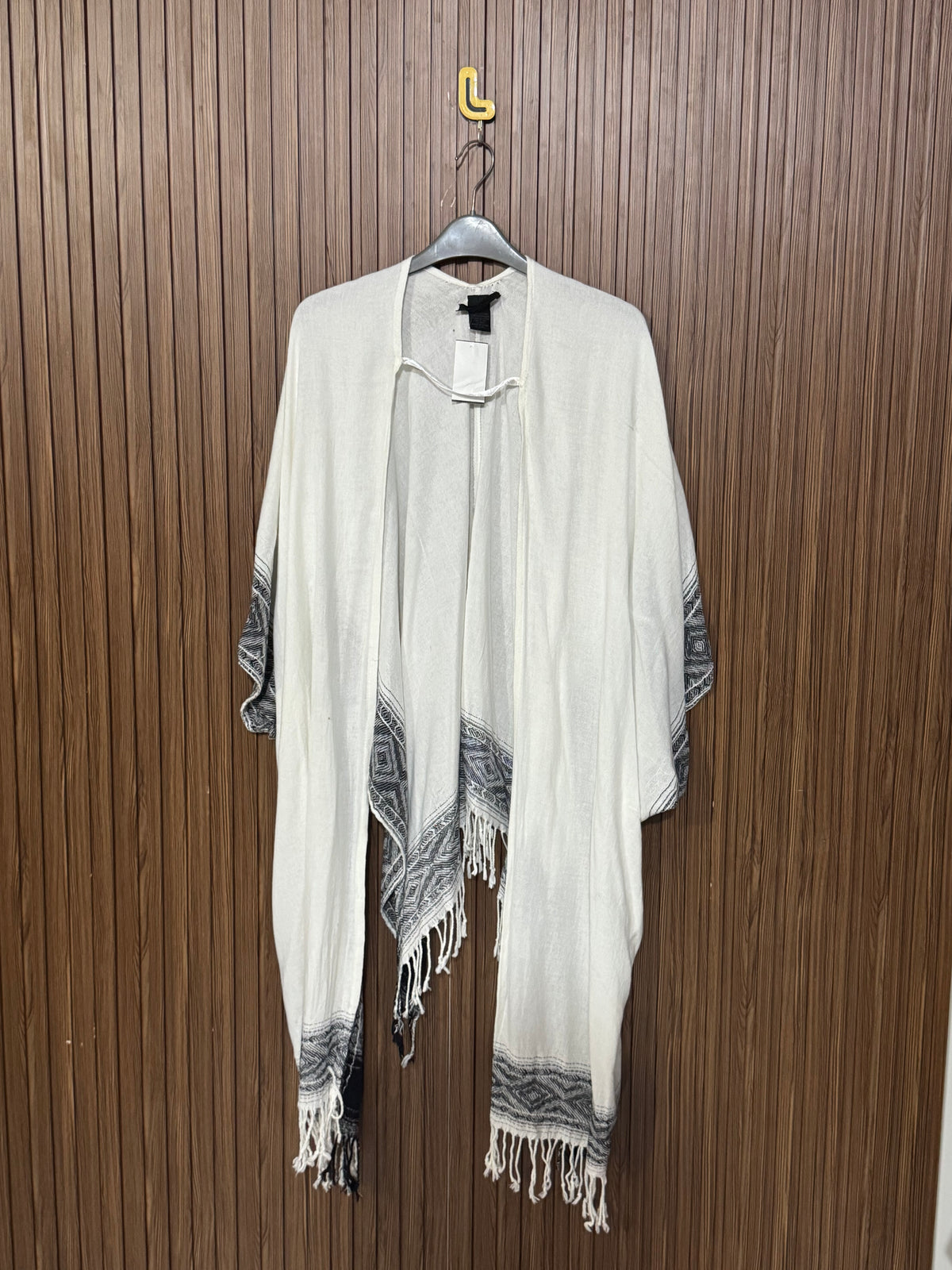 Western Button Cape Shawl