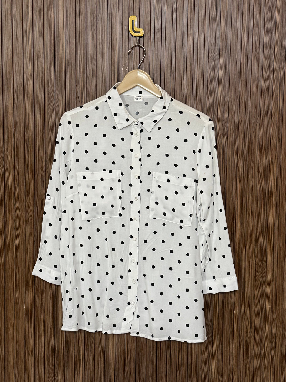 Chest 19 Length 25 Fabric Linen Check Full Sleeves