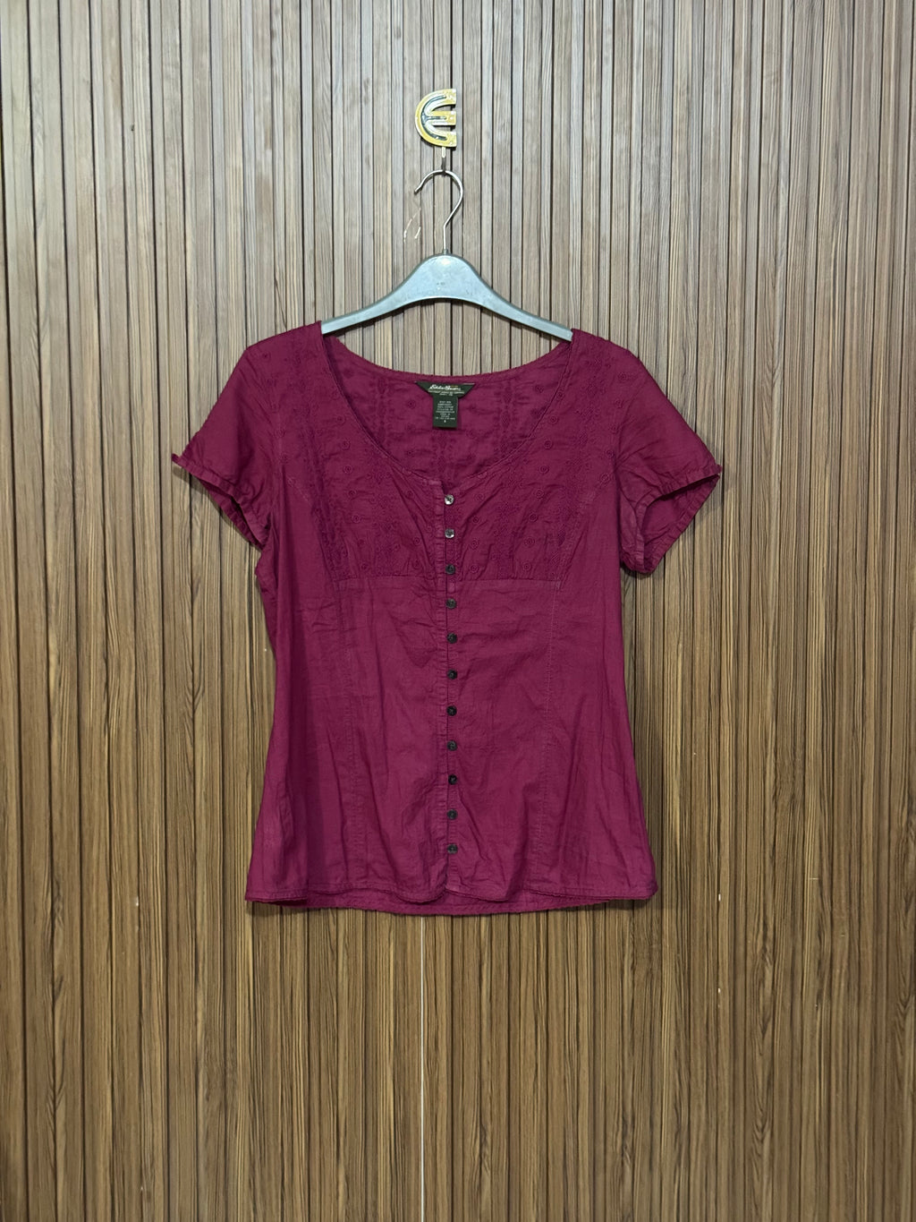 Chest 14 Length 23 Fabric Silk Cotton Open Neck