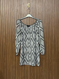 Chest 21 Length 28 Fabric Shifon Net Classic Neck