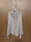 Western Collar Cape Shawl