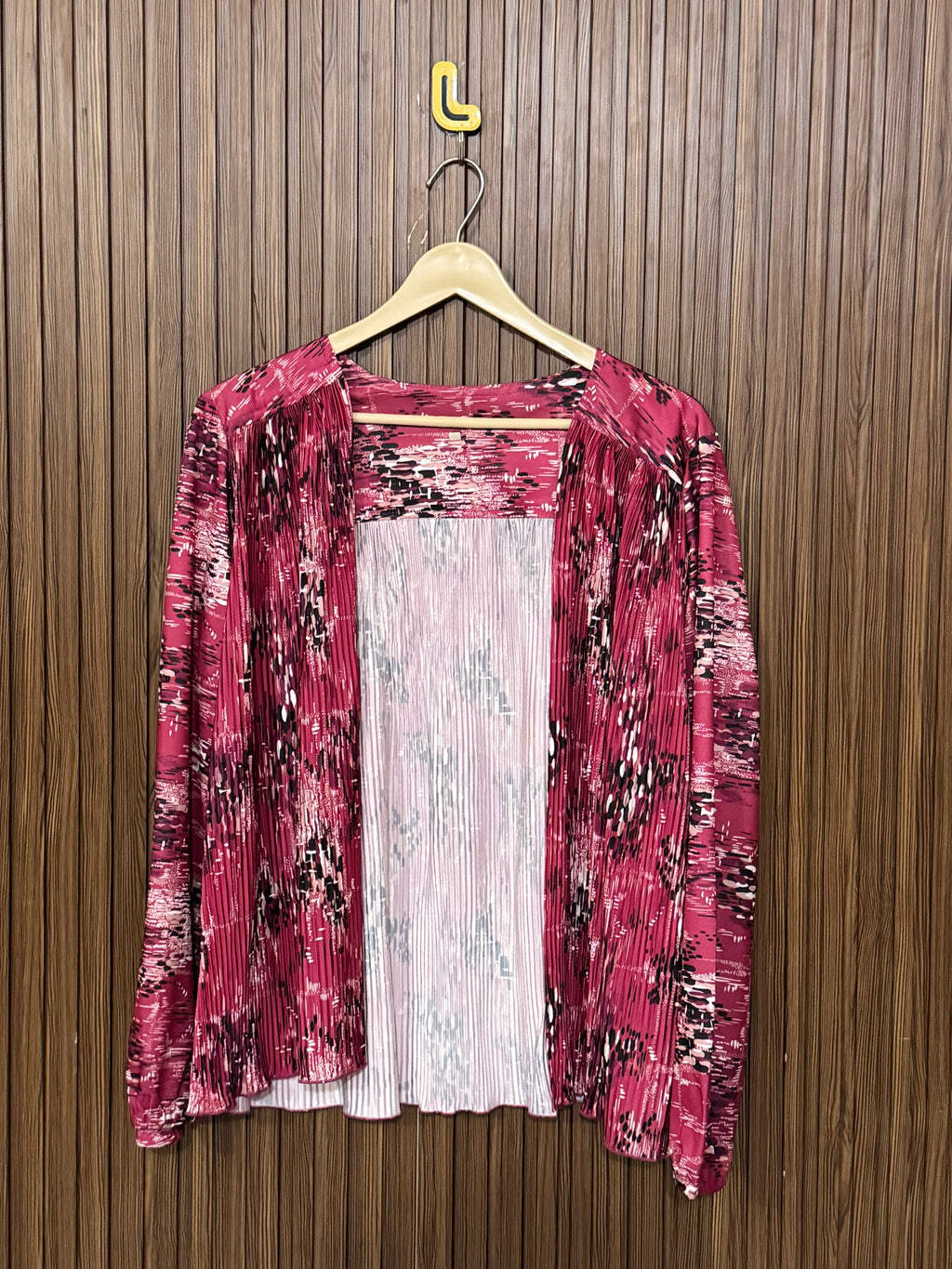 Chest Medium Length 25 Fabric Silk Stripe Full Sleeves