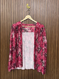 Chest Medium Length 25 Fabric Silk Stripe Full Sleeves