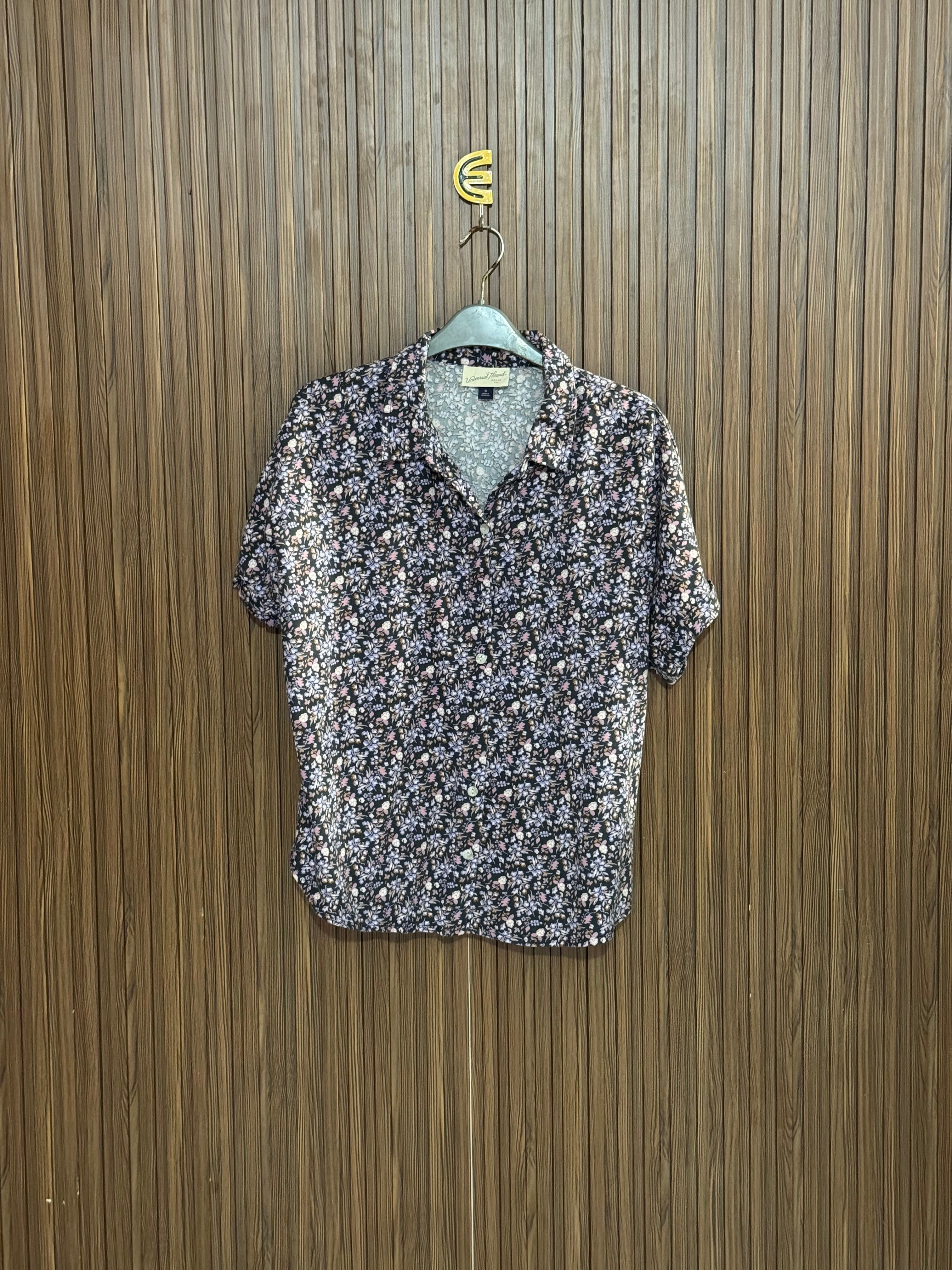 Chest 22 length 24 Fabric Cotton Navy Printed