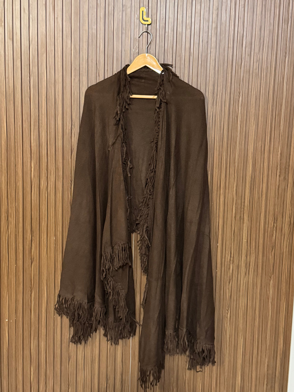 Stylish Wool Cape Shawl