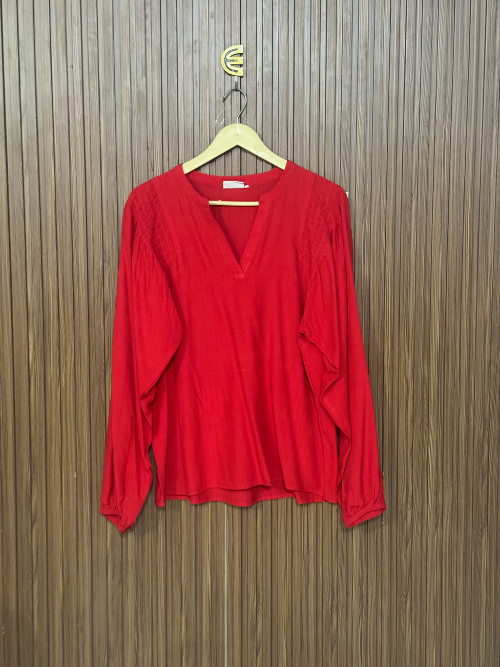 Chest 22 Length 20 Fabric Silk Cotton Soft V Neck