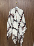 Western Loose Cape Shawl