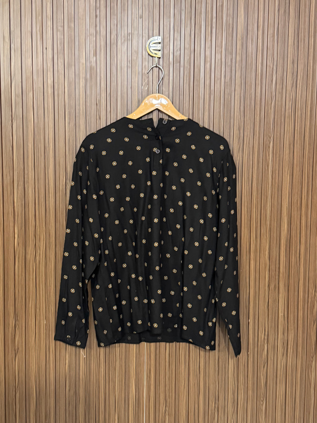 Chest 19 Length 25 Fabric Silk Dot Print