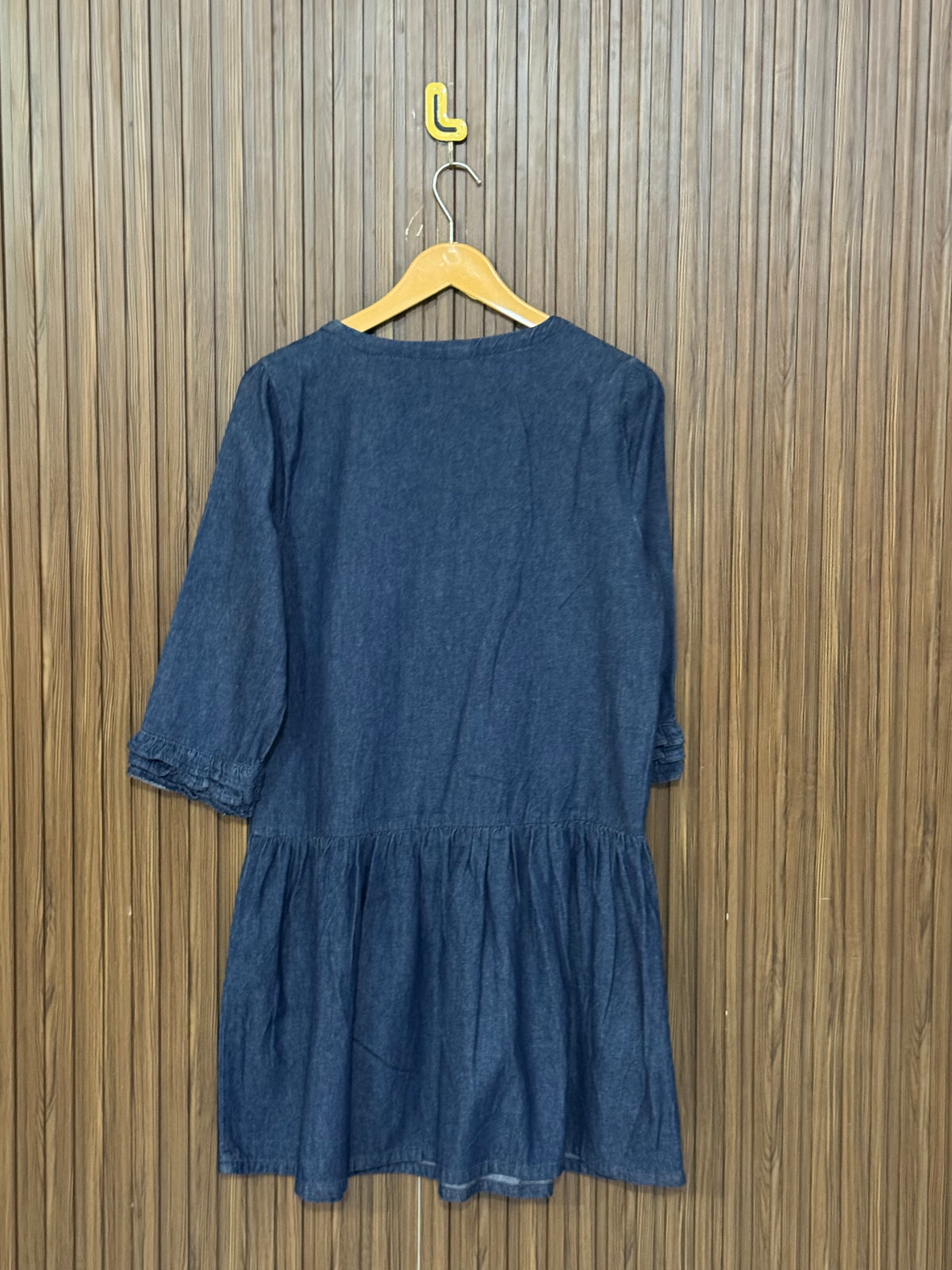 Chest 17 Length 33 Fabric Denim Home Wear Long Top