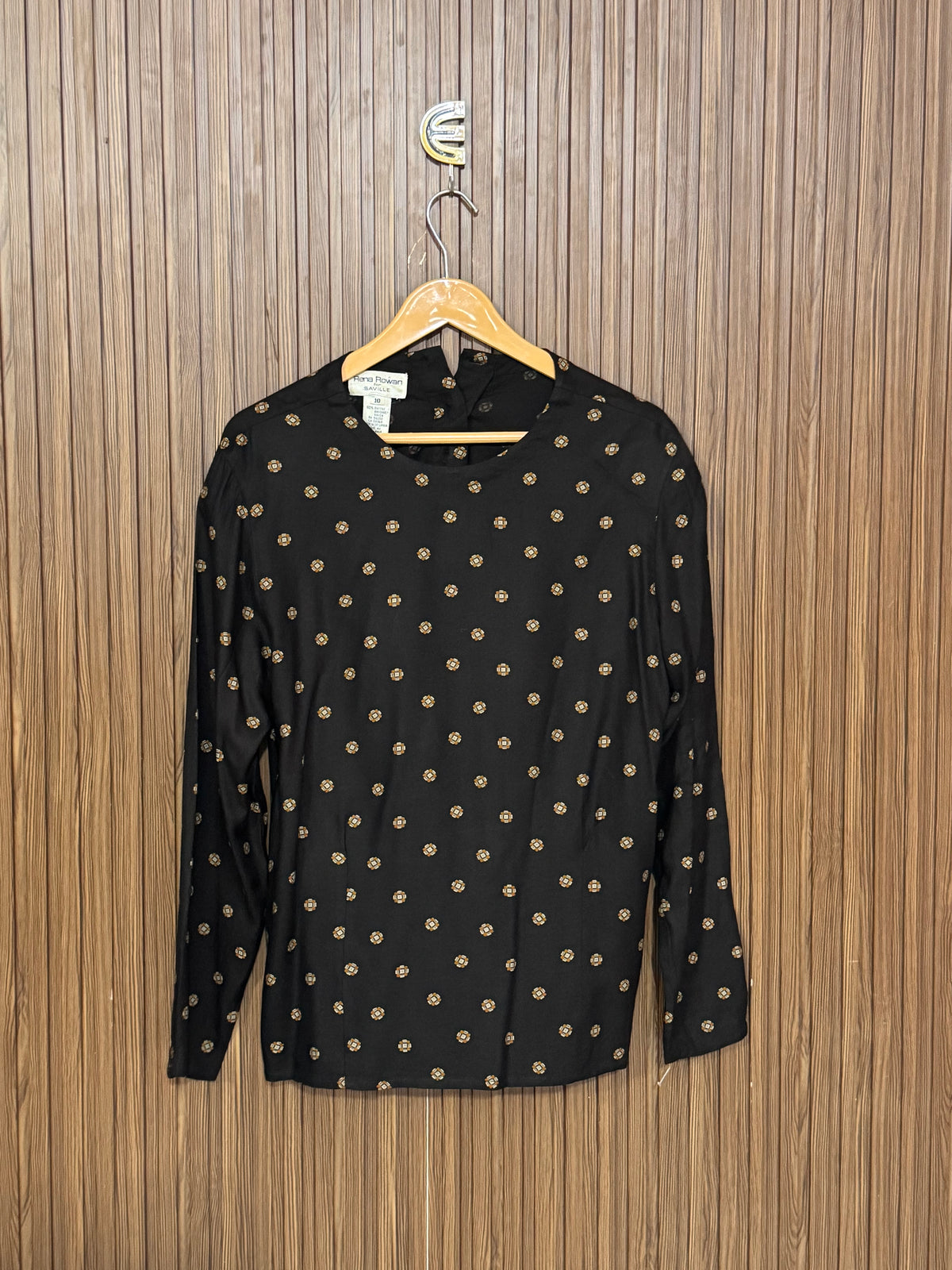 Chest 19 Length 25 Fabric Silk Dot Print
