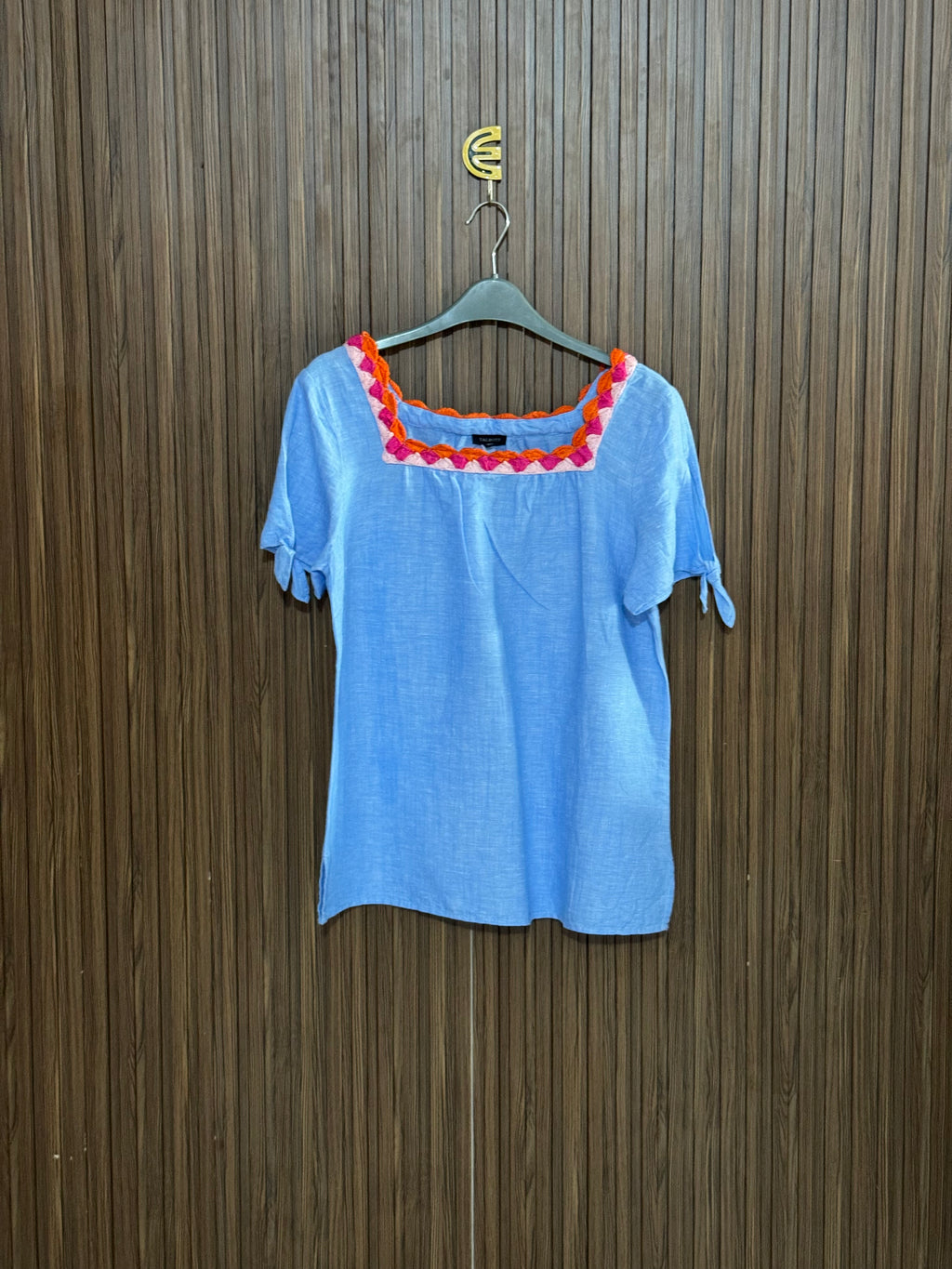 Chest 18 length 25 Fabric Cotton Blue Cotton