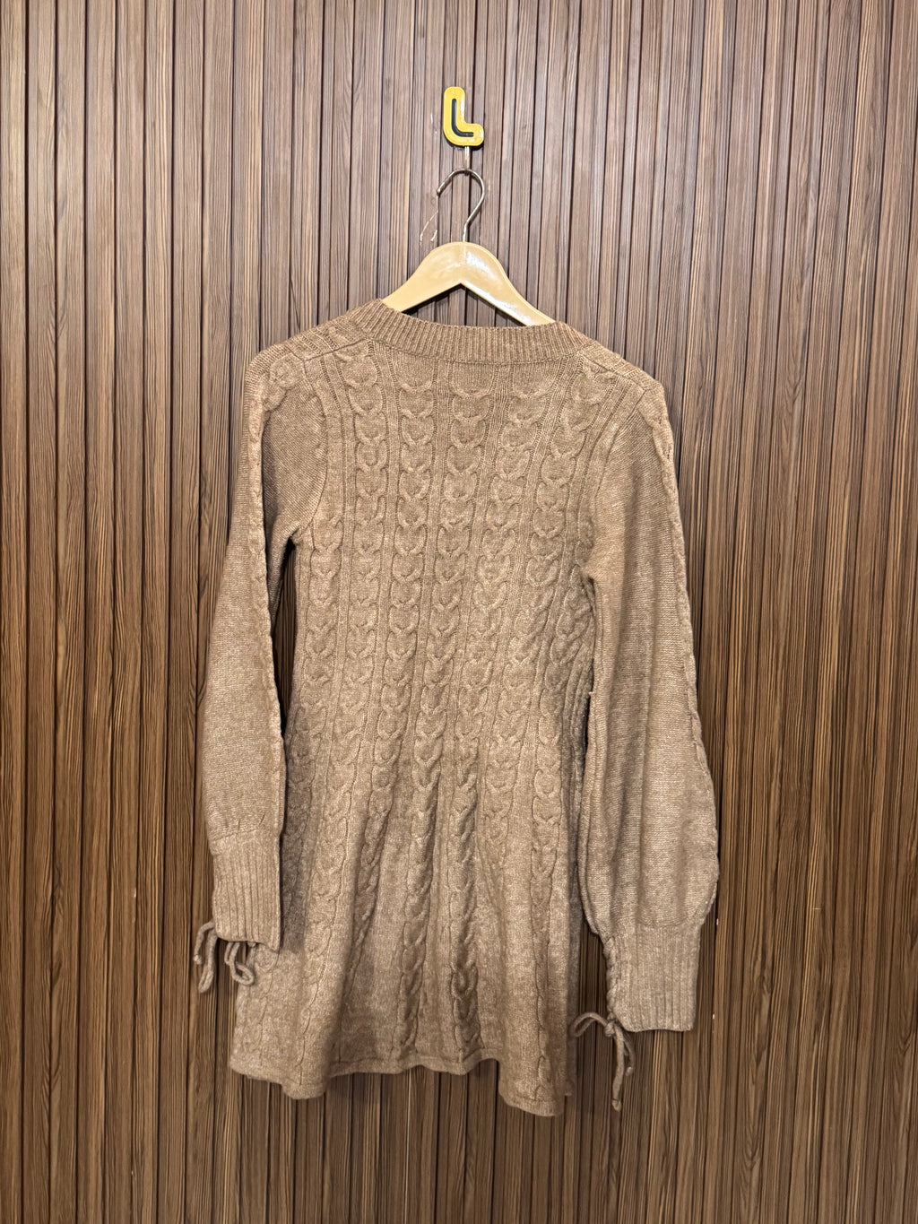 Chest 18 Length 28 Ribbed Heavy Sweater
